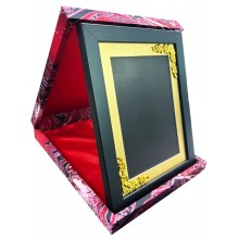 Batik Plaque in Box FC171A 9x11in (Red)